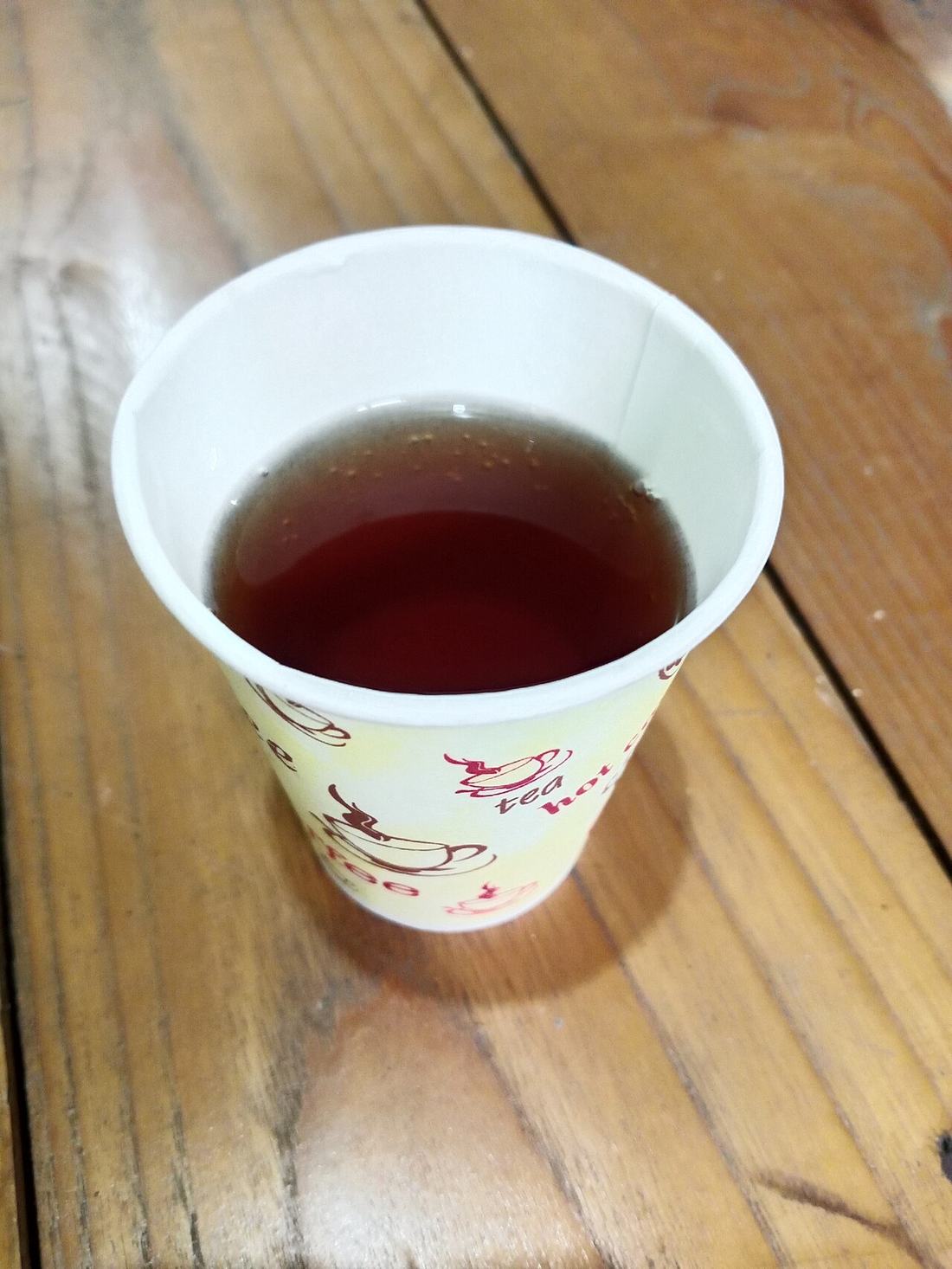 A cup of warm tea